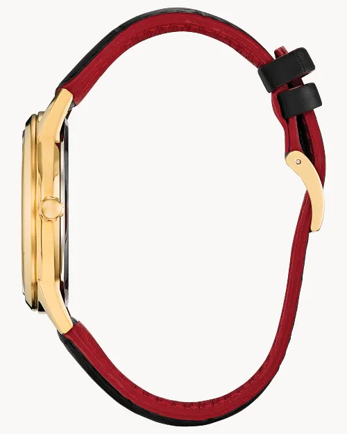 Soaring High Mickey Mouse Black Dial Leather Strap AW1862-06W Soaring High Mickey Mouse Black Dial Leather Strap AW1862-06W